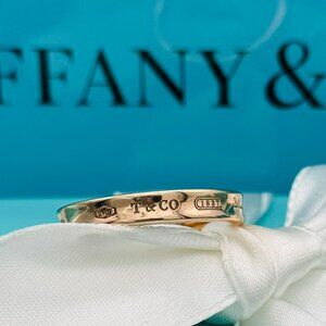 Tiffany & Co. Rubedo Retired Limited Edition 2012 Narrow Rubedo 1837 Ring 9.5